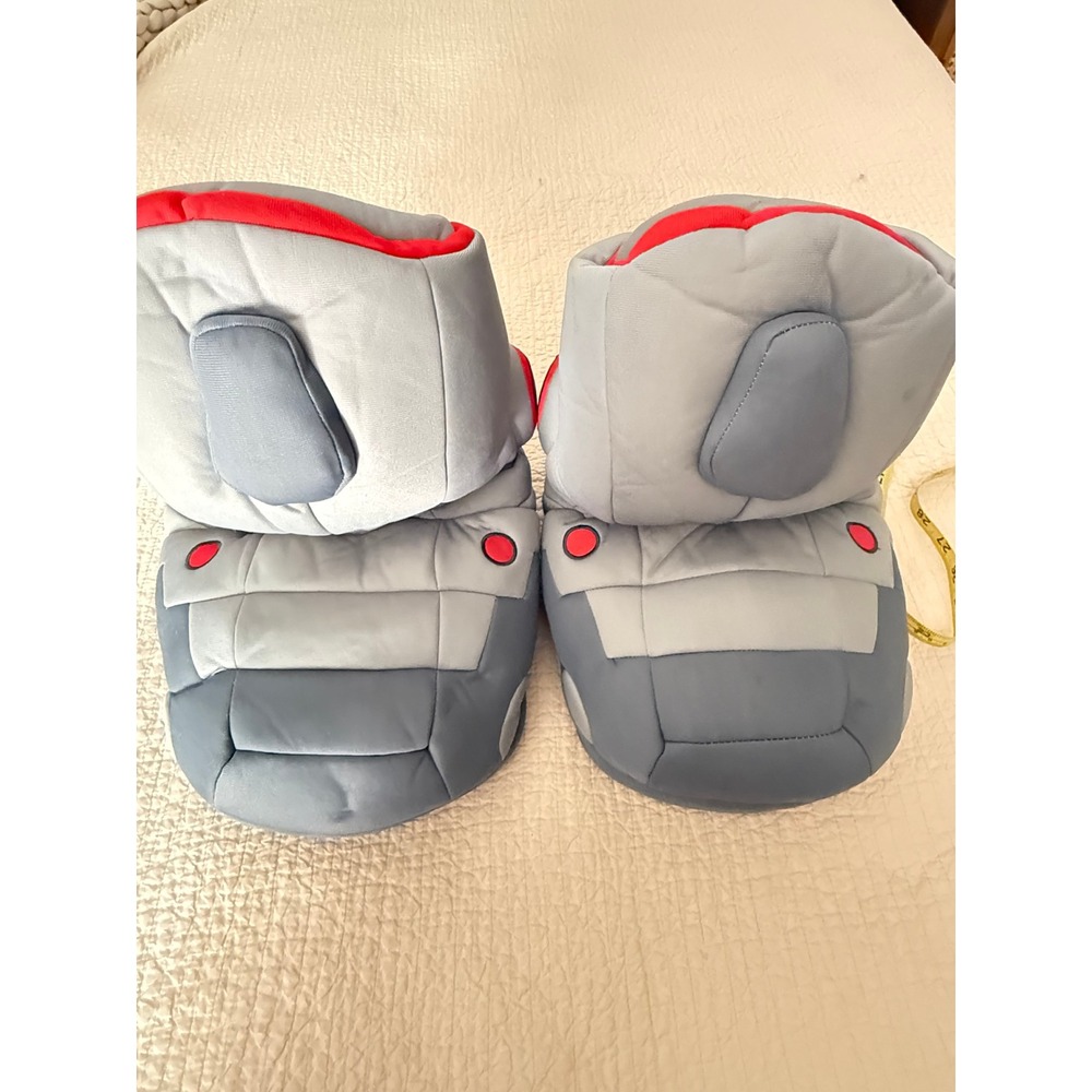 ThinkGeek Giant Robot Boots Plush Slippers Sound Adult One Size 2017